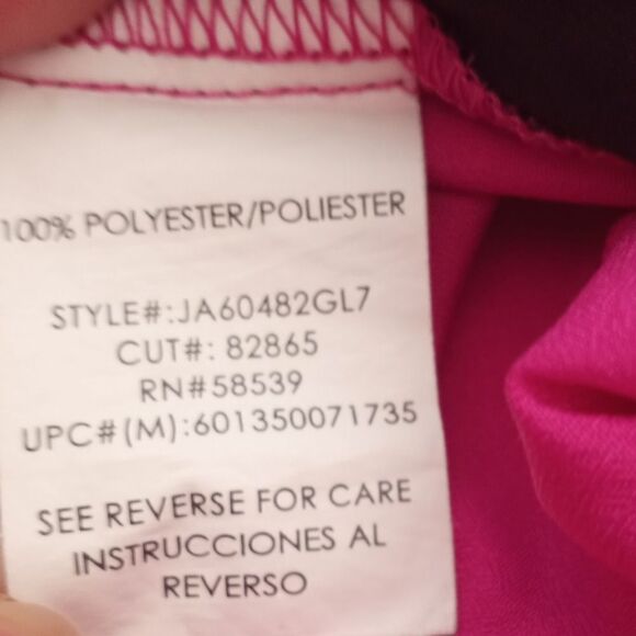 SPEECHLESS PINK & BLACK DRESS SZ.M EUC - Picture 7 of 8